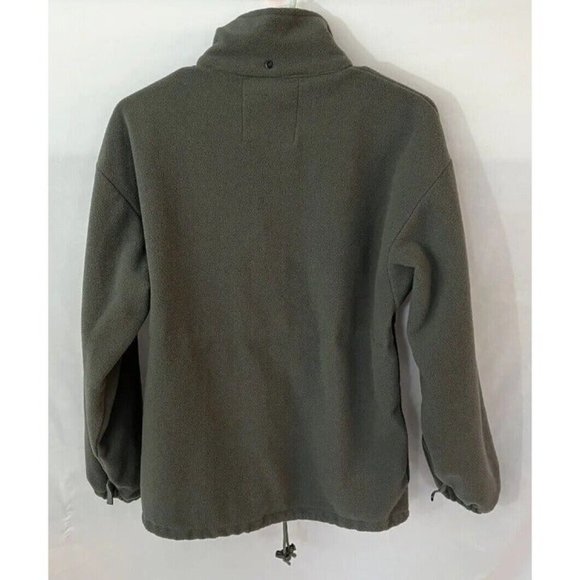 TRU-SPEC Micro Fleece Parka Mens Size Small Military Jacket/ Liner Green Fleece - Picture 7 of 8